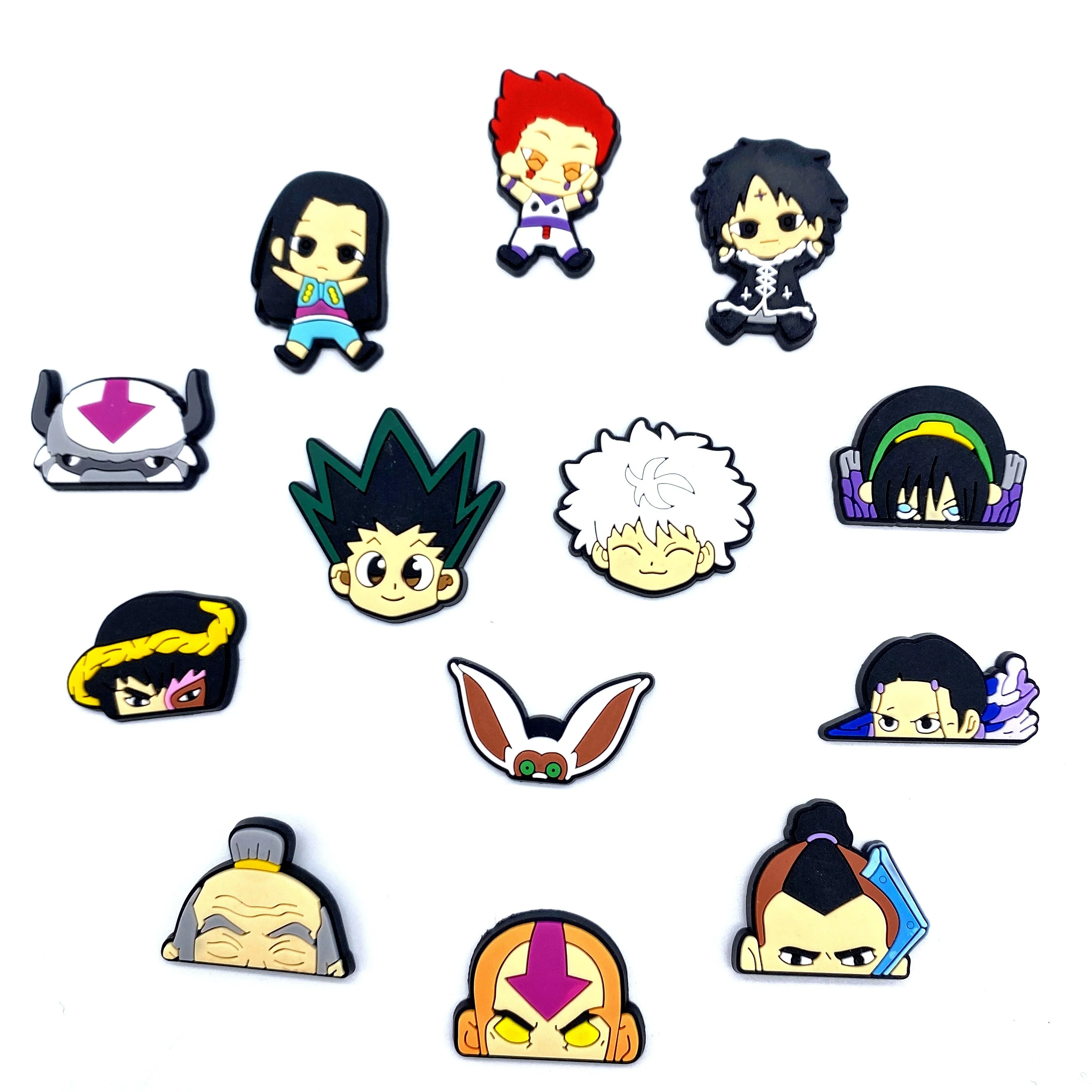 Anime Cheap Custom Soft PVC Cartoon Clog DEMON SLAYER PVC Shoe Charm for shoe decorations
Anime Cheap Custom Soft PVC Cartoon Clog DEMON SLAYER PVC Shoe Charm for shoe decorations
