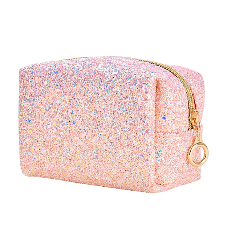 Custom Logo Warious Colors Cosmetic Bag Women Pink Glitter Makeup Bag, Customized
Custom Logo Warious Colors Cosmetic Bag Women Pink Glitter Makeup Bag, Customized
