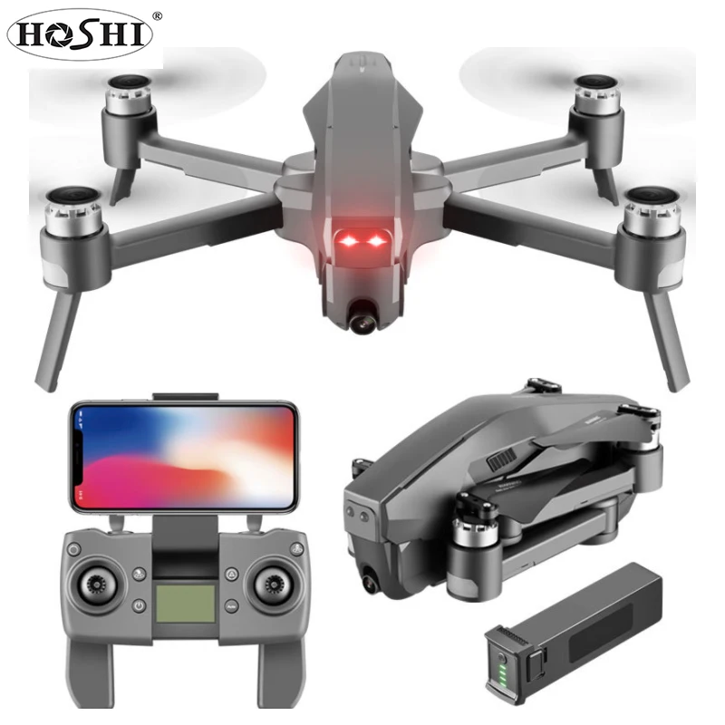 HOSHI M1 Drone Brushless 5g Wifi Fpv Gps Rc Drone 4k Camera Hd Wide Angle Drone Foldable Long voyage Time Rc Quadcopter, Black
HOSHI M1 Drone Brushless 5g Wifi Fpv Gps Rc Drone 4k Camera Hd Wide Angle Drone Foldable Long voyage Time Rc Quadcopter, Black