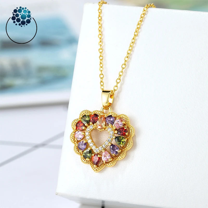 Free Sample Zircon Gold Plated Jewelry Set Love Shape Heart-shaped Girls Earrings Necklace Women Jewelry Set
Free Sample Zircon Gold Plated Jewelry Set Love Shape Heart-shaped Girls Earrings Necklace Women Jewelry Set
