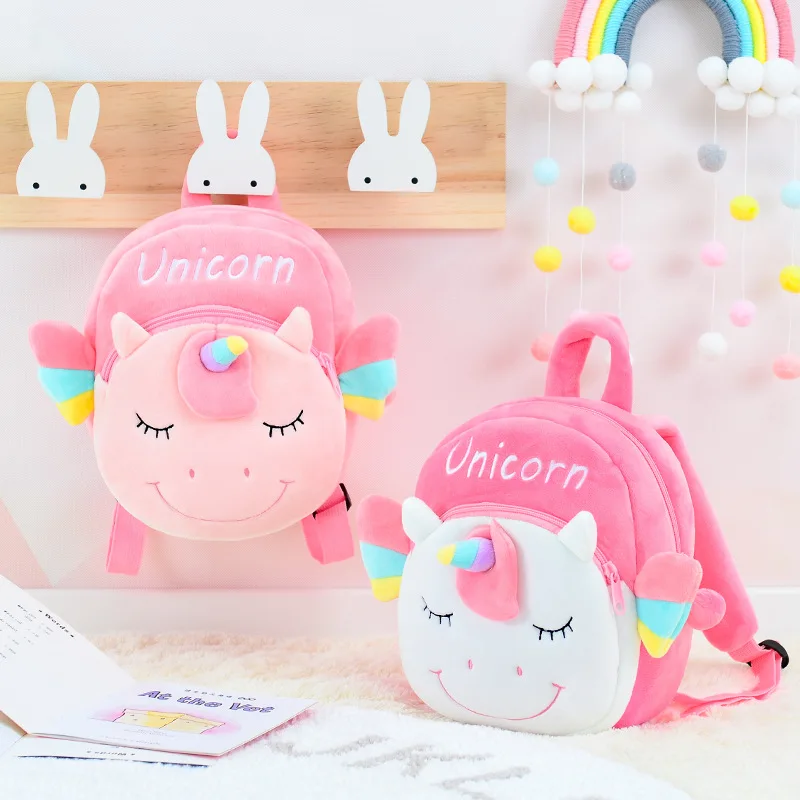 Wholesale Fashion Cute Cartoon unicorn School Bag Animal Plush Backpack mini Cute Kids Backpacks Children's Backpack, 6 color
Wholesale Fashion Cute Cartoon unicorn School Bag Animal Plush Backpack mini Cute Kids Backpacks Children's Backpack, 6 color