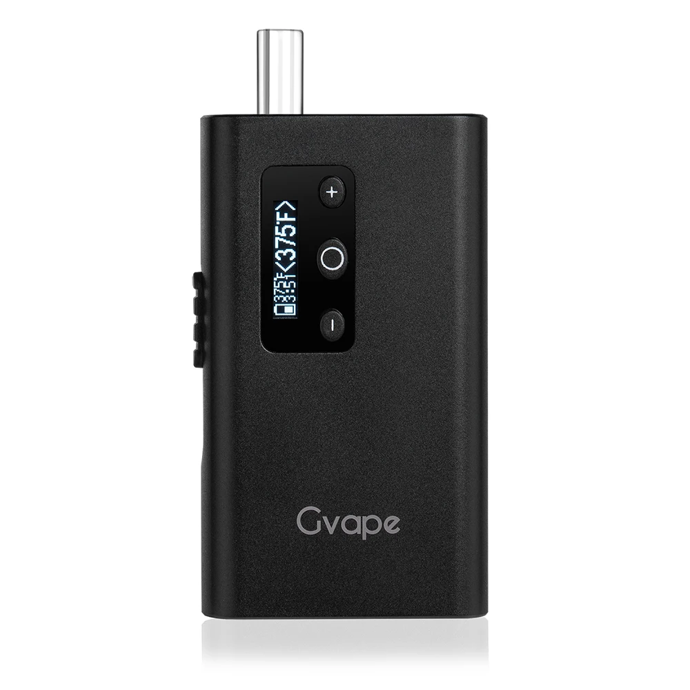 2200 mAh big size dry herb vaporizer Gvape with ceramic heating chamber, Black/silver
2200 mAh big size dry herb vaporizer Gvape with ceramic heating chamber, Black/silver