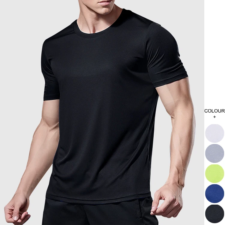 New casual fashion men's sports style breathable T-shirt summer round neck outdoor sports short sleeve, Customized color
New casual fashion men's sports style breathable T-shirt summer round neck outdoor sports short sleeve, Customized color