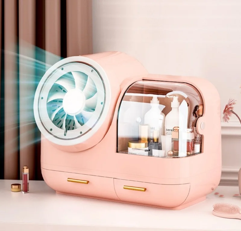 Usb Desktop Makeup Box With Led 3 color Light 360 Rotating Mirror Multifunction Plastic Makeup Organizer Cosmetic Storage Box
Usb Desktop Makeup Box With Led 3 color Light 360 Rotating Mirror Multifunction Plastic Makeup Organizer Cosmetic Storage Box