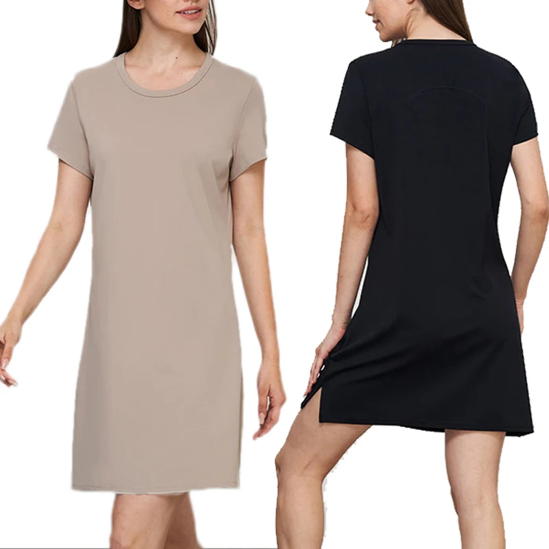Wholesale Crew Neck Breathable Dresses Casual Short Sleeve Plus Size Dresses Casual Dress For Women
Wholesale Crew Neck Breathable Dresses Casual Short Sleeve Plus Size Dresses Casual Dress For Women