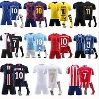 Wholesale custom adult team soccer jersey quickly dry football jerseys sports wear with socks
Wholesale custom adult team soccer jersey quickly dry football jerseys sports wear with socks