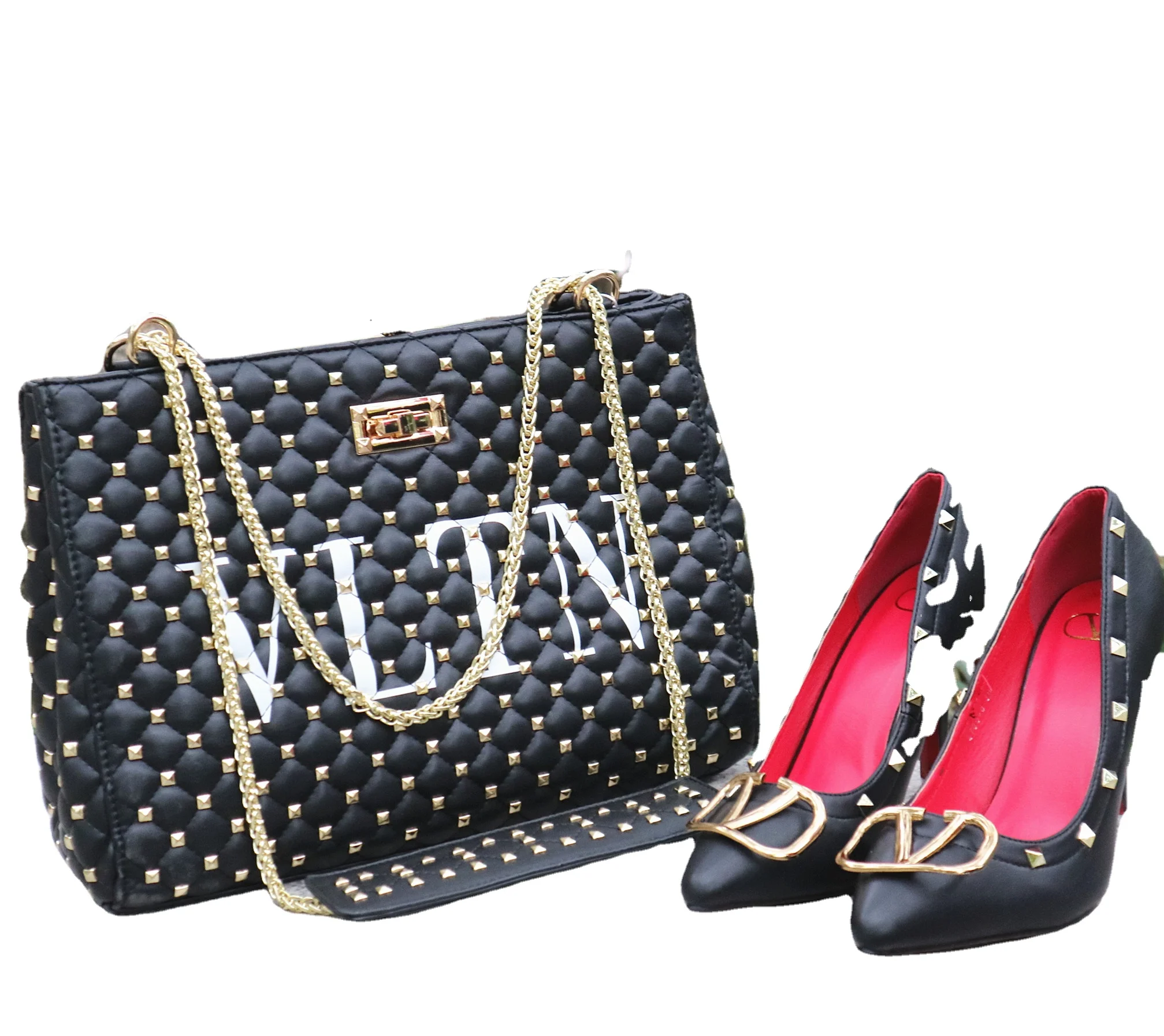 Top selling Big bag matching shoes Brand italian shoes and bag set Designers For Party Event, As picture displayed
Top selling Big bag matching shoes Brand italian shoes and bag set Designers For Party Event, As picture displayed