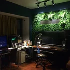 最新外部草壁 50 センチメートル x 50 センチメートル人工緑の壁植物屋外と屋内ツタ壁植物の装飾