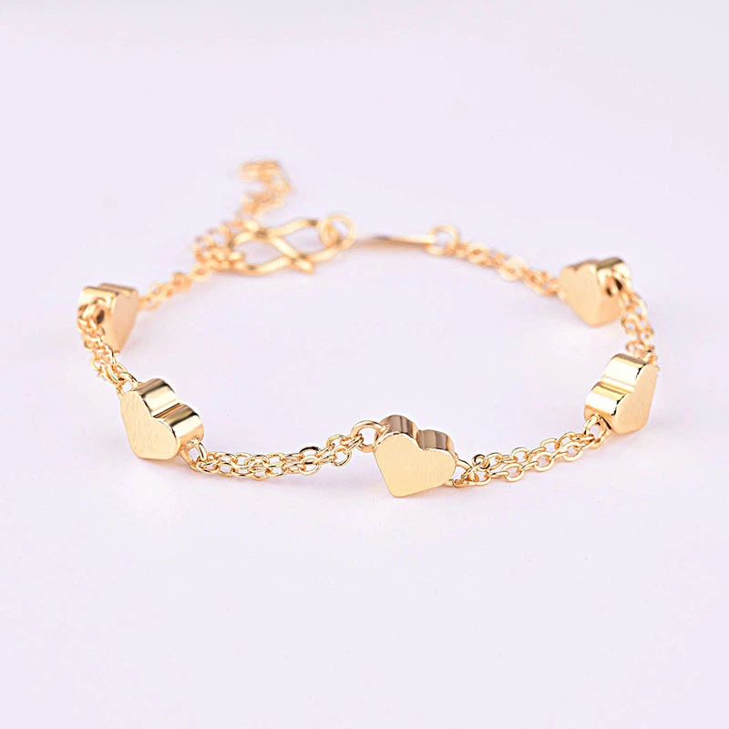Dropshipping Initial Heart Bracelet for Women Teen Girls 14K Gold Plated Jewelry Gifts for Daughter Fiancee Mother Sister Her
Dropshipping Initial Heart Bracelet for Women Teen Girls 14K Gold Plated Jewelry Gifts for Daughter Fiancee Mother Sister Her