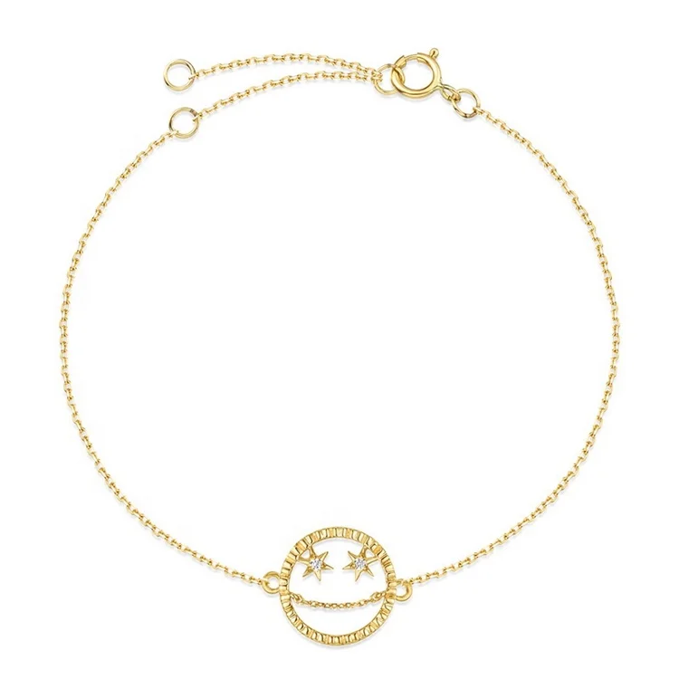 Adjustable 14k gold chain bracelet jewelry unique design women solid gold cubic zirconia bracelet
Adjustable 14k gold chain bracelet jewelry unique design women solid gold cubic zirconia bracelet