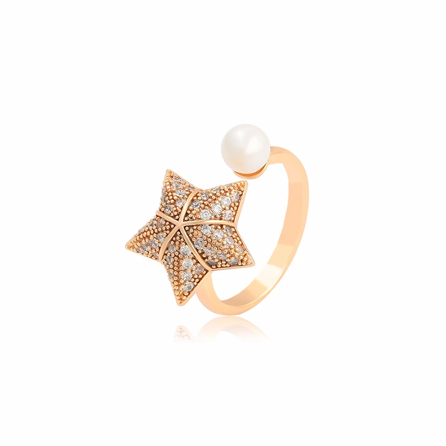 A00896384 Xuping jewelry Charm jewelry cool new design dry star inlaid diamond pearl open ring
A00896384 Xuping jewelry Charm jewelry cool new design dry star inlaid diamond pearl open ring