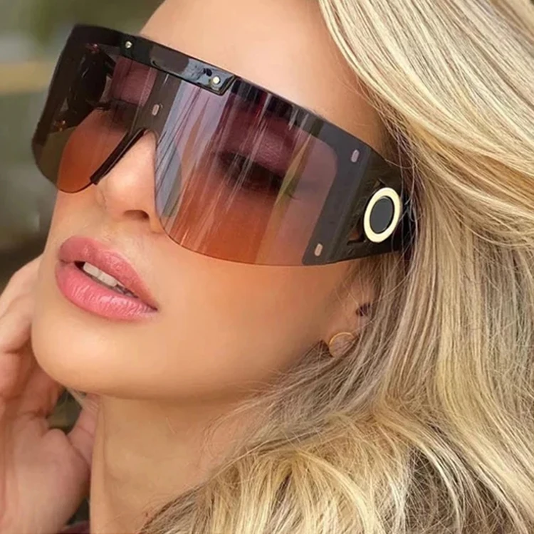 2021 New Arrival Large Square Frame One Piece Cross-border Sunglasses Oversized Luxury Gradient Colorful Sun Shades Eyewear
2021 New Arrival Large Square Frame One Piece Cross-border Sunglasses Oversized Luxury Gradient Colorful Sun Shades Eyewear