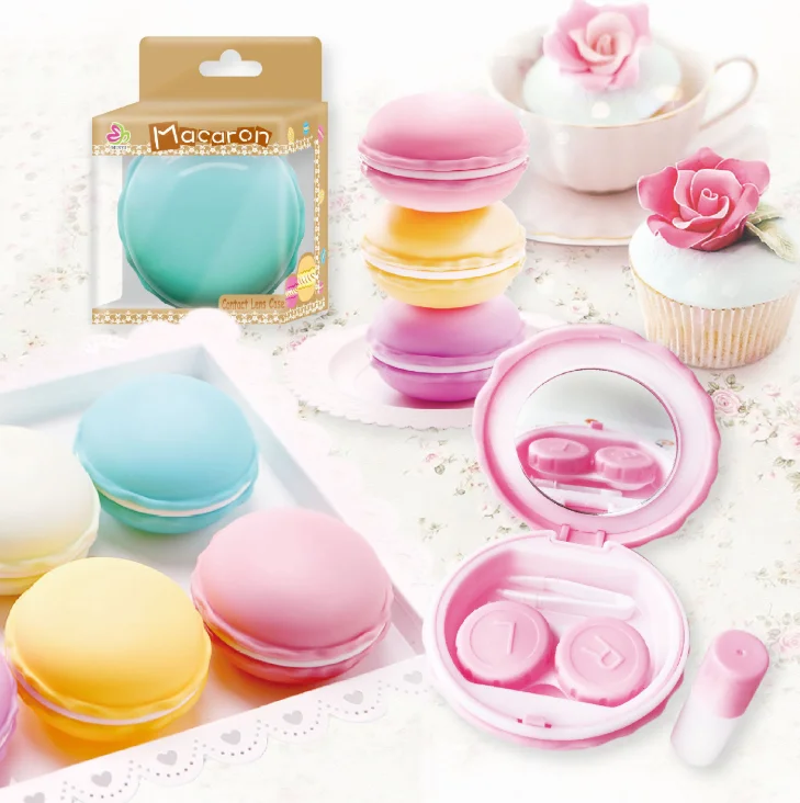 New Arrive Macaron Shape Contact Lens Box Portable Small Lovely Eyewear Bag Container Contact Lenses Soak Package, Picture
New Arrive Macaron Shape Contact Lens Box Portable Small Lovely Eyewear Bag Container Contact Lenses Soak Package, Picture