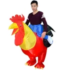 Funny Halloween Costumes Inflatable Costumes Dinosaur Rooster Unicorn Ghost for Adult Kids, Dinosaur Suit