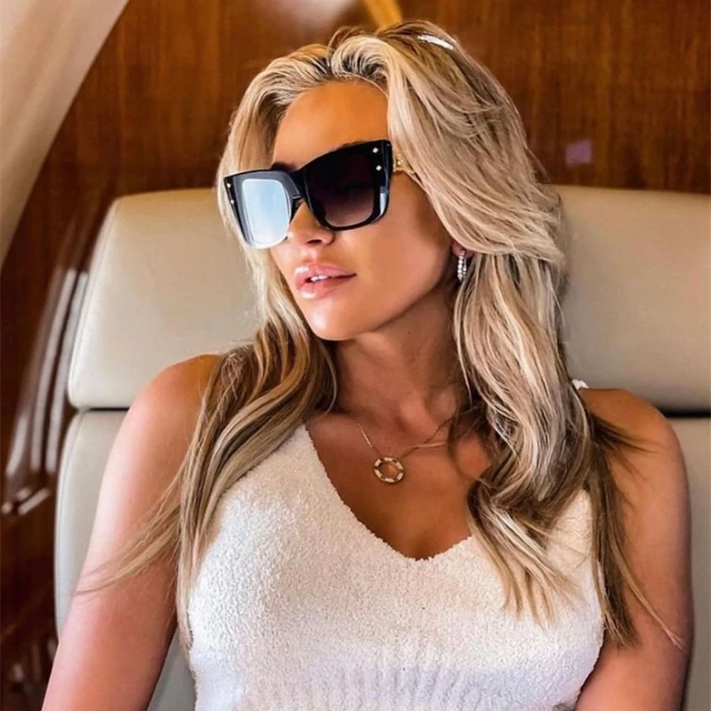 2022 Unique Black Red Gradient Cat Eye Sunglasses For Women Luxury Brand Vintage Sun Glasses Trend Square Eyewear Leopard Shades
2022 Unique Black Red Gradient Cat Eye Sunglasses For Women Luxury Brand Vintage Sun Glasses Trend Square Eyewear Leopard Shades