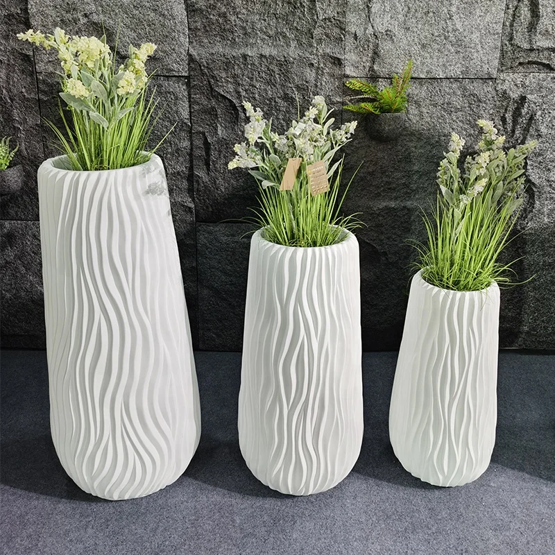 New Design European Style Fiberglass Flower Pots Indoor Outdoor Planters Garden Home Hotel Plant Pots
New Design European Style Fiberglass Flower Pots Indoor Outdoor Planters Garden Home Hotel Plant Pots