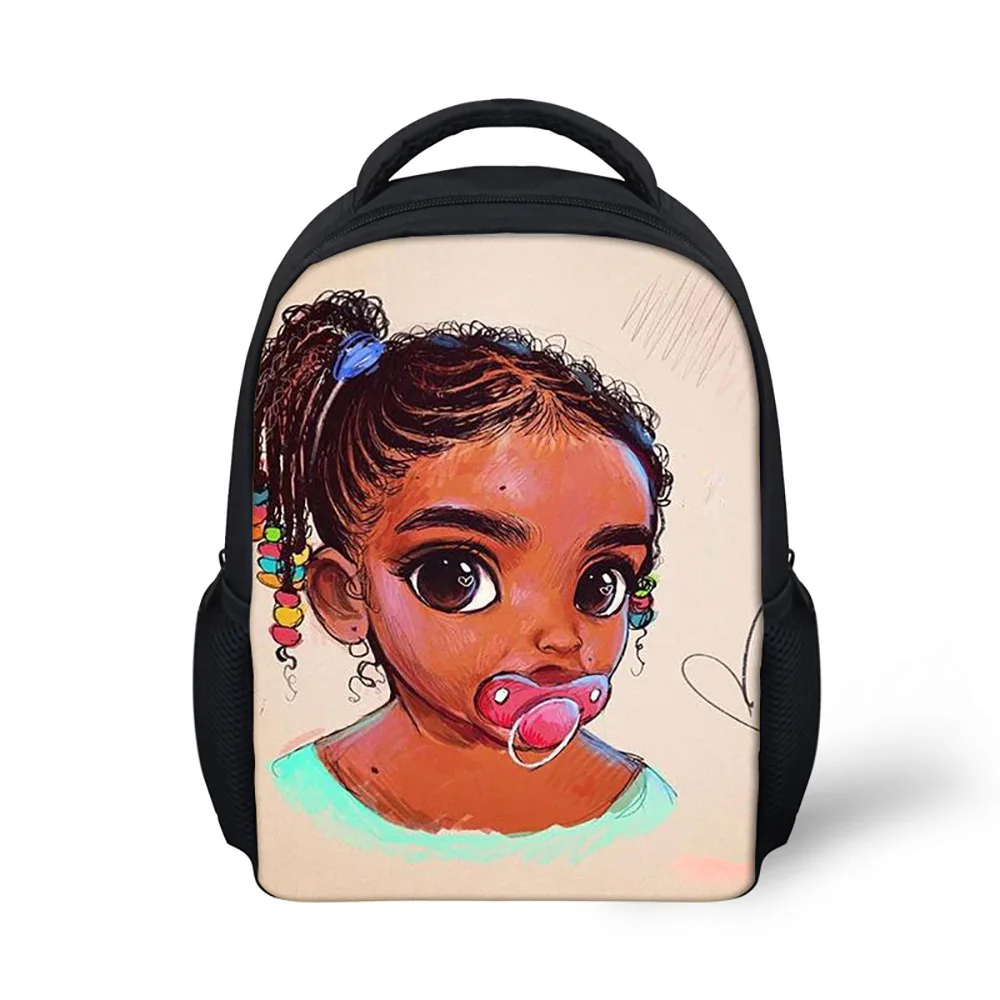 Custom Cute Art Black Girls Toddlers Schoolbag Children Baby Kindergarten kids Backpack school bags
Custom Cute Art Black Girls Toddlers Schoolbag Children Baby Kindergarten kids Backpack school bags