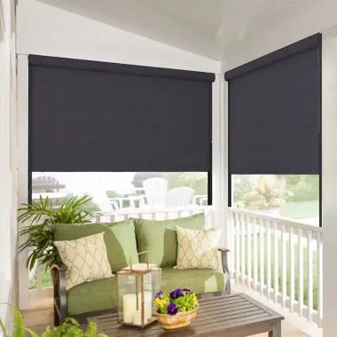 Blackout Roller Blinds for Outdoor Patio Porch Balcony Veranda, Customized colors
Blackout Roller Blinds for Outdoor Patio Porch Balcony Veranda, Customized colors