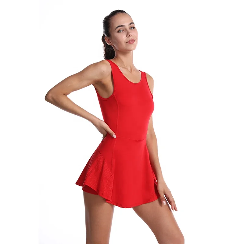 Summer Ladies High Stretch Sports Mini Tank Dress Breathable Elastic Fitness Wear Women Tennis Dress
Summer Ladies High Stretch Sports Mini Tank Dress Breathable Elastic Fitness Wear Women Tennis Dress