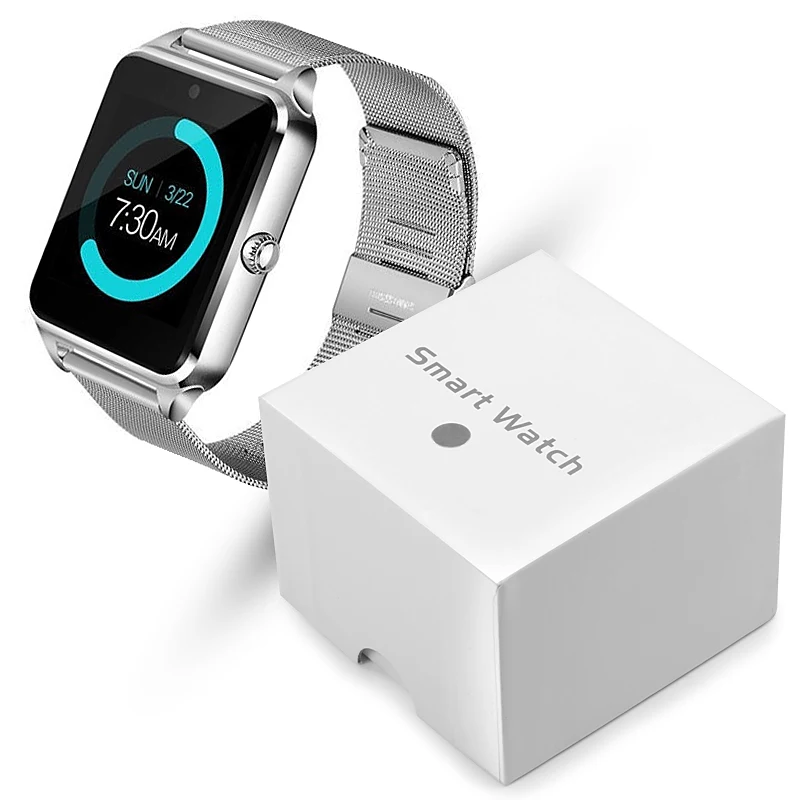 Smart Watch Z60 with Camera SIM TF Card Slot GPS Wrist Watch Stainless Steel Band for Android IOS
Smart Watch Z60 with Camera SIM TF Card Slot GPS Wrist Watch Stainless Steel Band for Android IOS