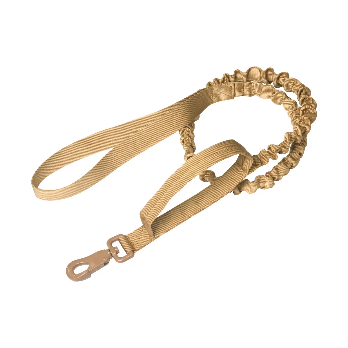 Metal Hook Clips Nylon Elastic Rope Military Tactical Dog Leash with Padded Handle, Black, brown, green
Metal Hook Clips Nylon Elastic Rope Military Tactical Dog Leash with Padded Handle, Black, brown, green
