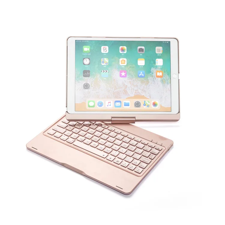 Amazon Best Selling Wireless keyboard cover for ipad 9.7 inch Angle Changeable Holder Case for ipad Air with Colors Backlight
Amazon Best Selling Wireless keyboard cover for ipad 9.7 inch Angle Changeable Holder Case for ipad Air with Colors Backlight