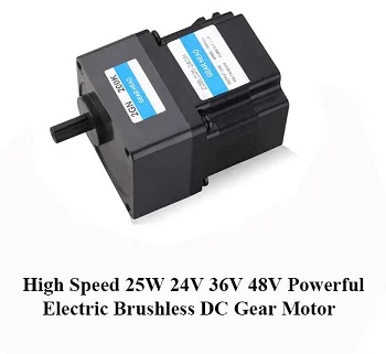 48V 24V 400W Permanent Magnet Brushless DC Motor with Driver