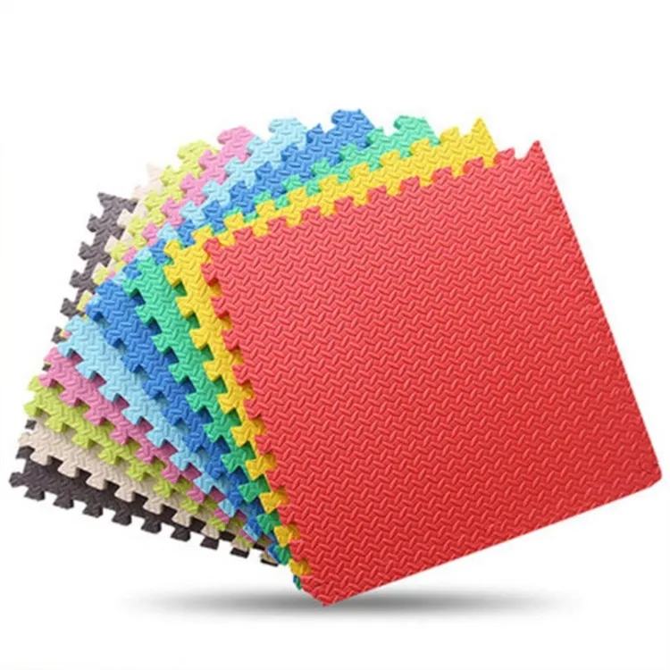 Logo Thicken Shock For Gym Fitness Room Workouts Patchwork Rugs Gym Floor Splicing Mats EVA+PE Leaf Grain Floor Mats
Logo Thicken Shock For Gym Fitness Room Workouts Patchwork Rugs Gym Floor Splicing Mats EVA+PE Leaf Grain Floor Mats