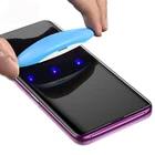 Premium UV Light Liquid ultra clear 3D Tempered Glass Screen Protector For Huawei P30 Pro