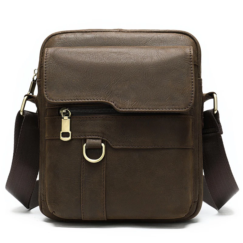 Marrant 8980 men high quality vintage shoulder sling bag genuine leather satchel shoulder bag messenger bag, Coffee
Marrant 8980 men high quality vintage shoulder sling bag genuine leather satchel shoulder bag messenger bag, Coffee