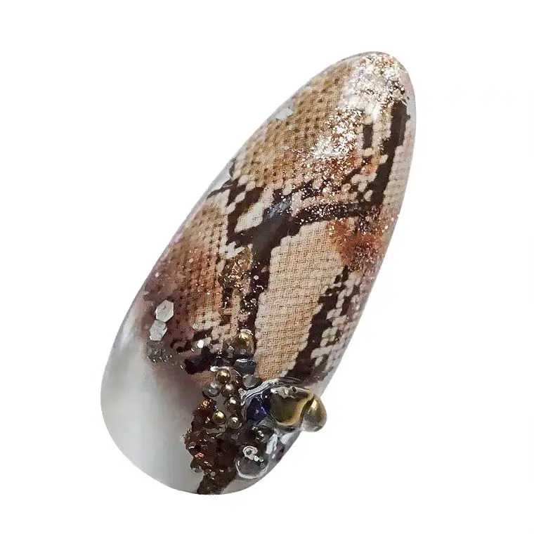 2021 hot sale fashion nail art brand Logo water transfer nail decals leopard print marble snake grain nail art stickers, 10 colors
2021 hot sale fashion nail art brand Logo water transfer nail decals leopard print marble snake grain nail art stickers, 10 colors