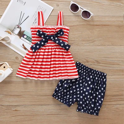 F40650A European and American polka-dot bow strap suit kids clothing set girls baby girl clothes set summer kids clothing, As picture
F40650A European and American polka-dot bow strap suit kids clothing set girls baby girl clothes set summer kids clothing, As picture