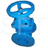 DIN3352-F4 non-rising stem flanged resilient seated gate valves