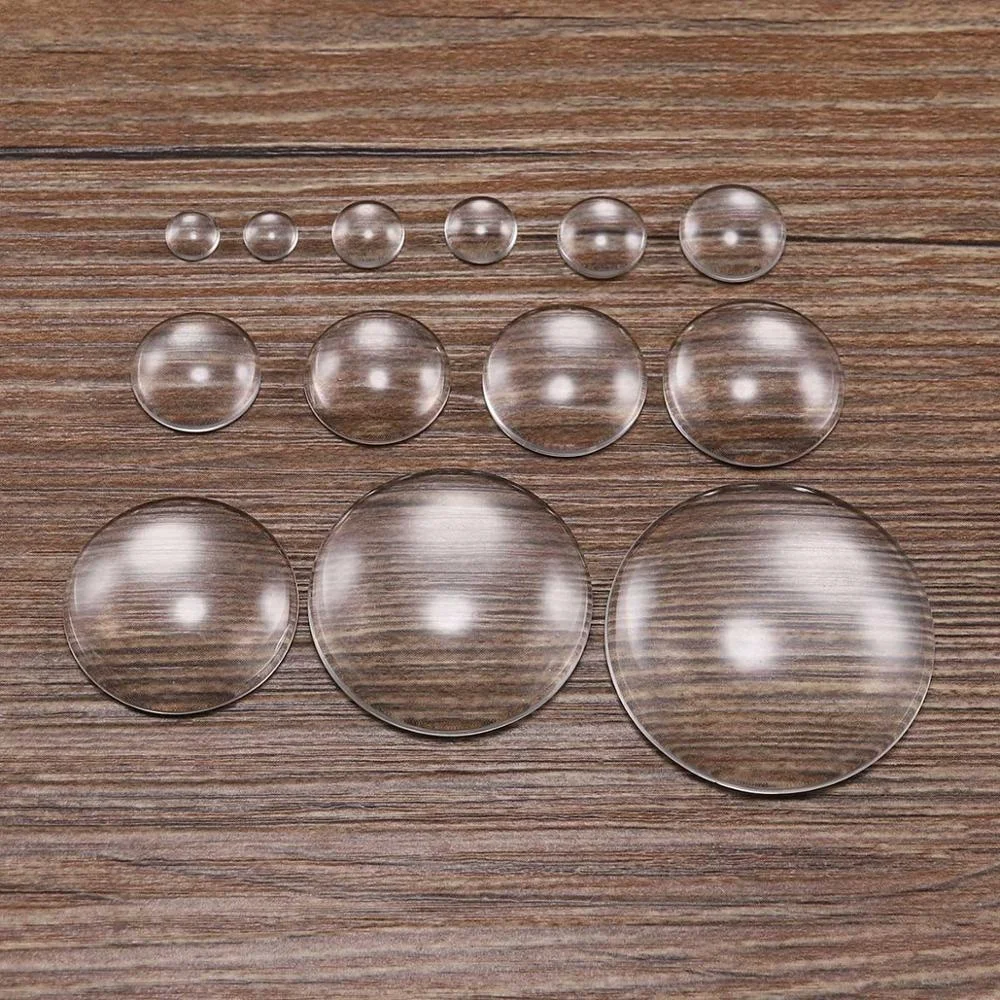 50pcs/bag 8 10 12 14 16 18 20 25 30 mm Round Flat Back Clear Glass Cabochon Transparent Cabochon For Diy Jewelry Making Supplies, As picture
50pcs/bag 8 10 12 14 16 18 20 25 30 mm Round Flat Back Clear Glass Cabochon Transparent Cabochon For Diy Jewelry Making Supplies, As picture
