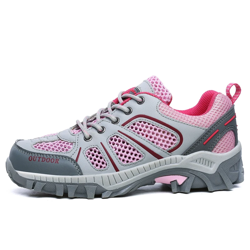 Trekking Mesh Outdoor Waterproof Sneaker Mountain Climbing Women Hiking Shoes, Grey,black,blue
Trekking Mesh Outdoor Waterproof Sneaker Mountain Climbing Women Hiking Shoes, Grey,black,blue