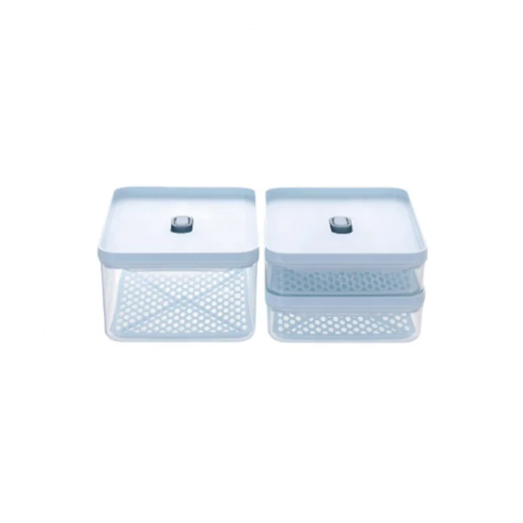 Antibacterial 3 PCS/Set Storage Boxes Vegetable And Fruit Sealed Jar Custom LOGO Plastic Box
Antibacterial 3 PCS/Set Storage Boxes Vegetable And Fruit Sealed Jar Custom LOGO Plastic Box