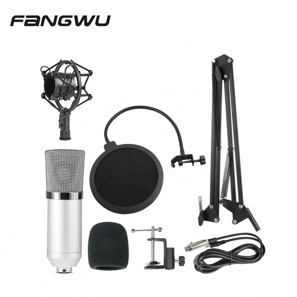 Wholesale Professional Condenser Recording Studio Microphone Bm700, Black/silver/custom
Wholesale Professional Condenser Recording Studio Microphone Bm700, Black/silver/custom