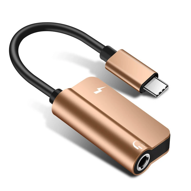 2 in 1 Type C Charging Adapter to 3.5mm Aux Audio Cable for headphones, Black/red/silver/gold/oem
2 in 1 Type C Charging Adapter to 3.5mm Aux Audio Cable for headphones, Black/red/silver/gold/oem