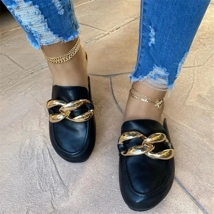Women's shoes beach sandals spring 2021 flat bottomed women's slippers metal chain shoes flip flops
Women's shoes beach sandals spring 2021 flat bottomed women's slippers metal chain shoes flip flops