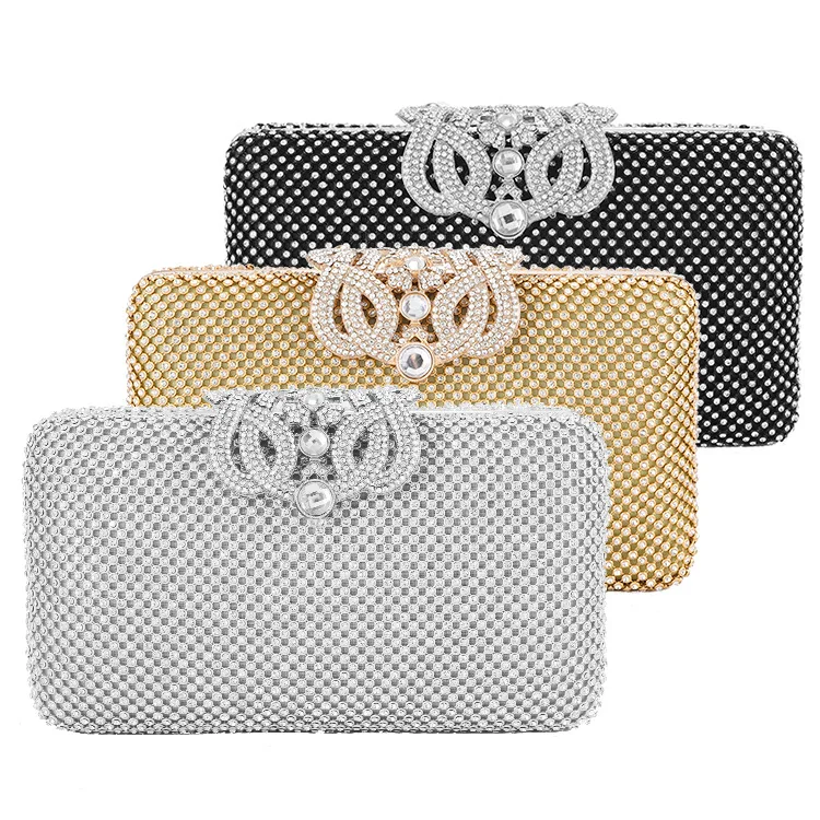 Latest Luxury Rhinestone Clutch Purse Women Crystal Wedding Party Bridal Handbag, Customized
Latest Luxury Rhinestone Clutch Purse Women Crystal Wedding Party Bridal Handbag, Customized