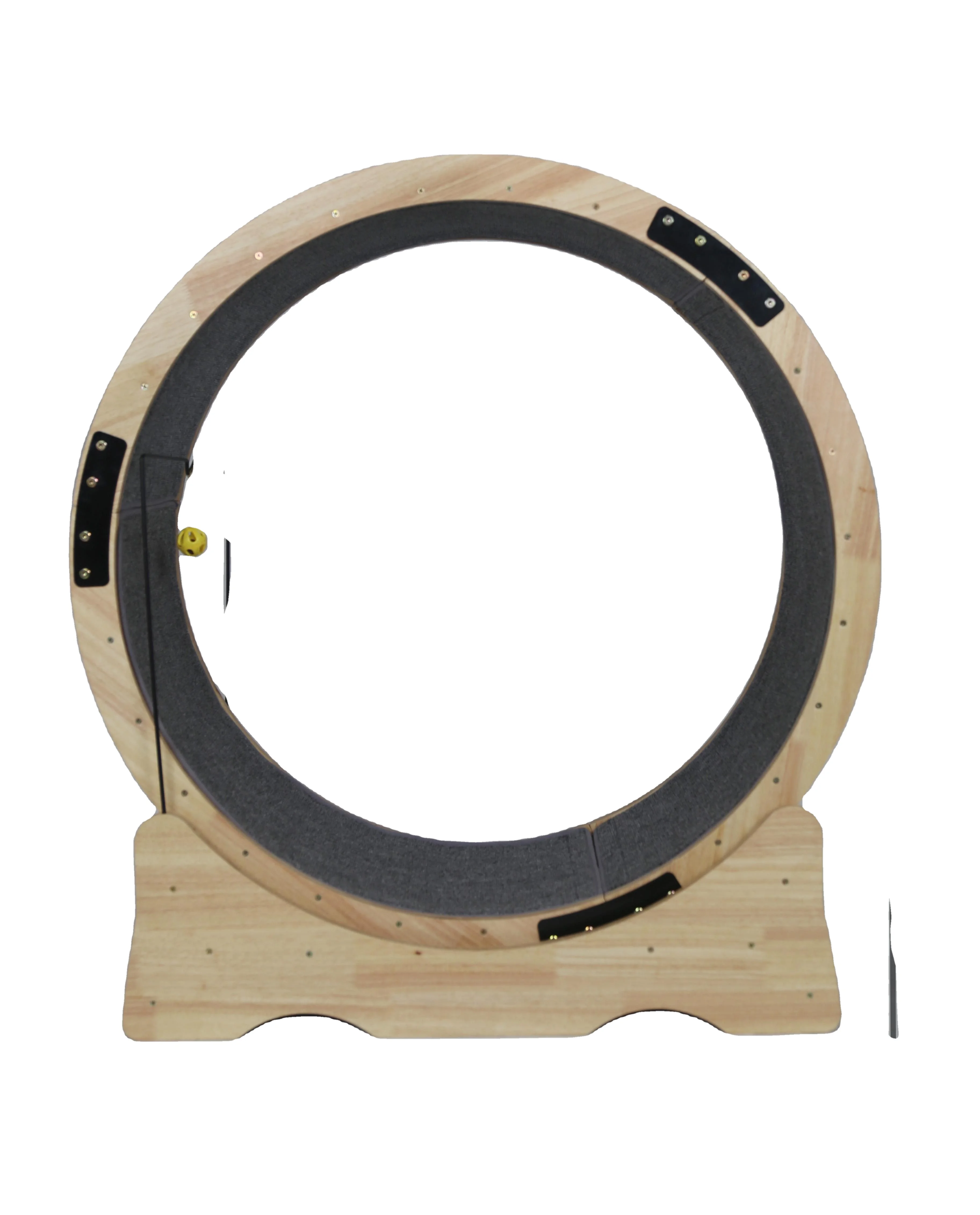 Pet supplies 2021 most popular pet toy pure wooden structure cat toys cat sports wheel cat wheel, Wood color
Pet supplies 2021 most popular pet toy pure wooden structure cat toys cat sports wheel cat wheel, Wood color