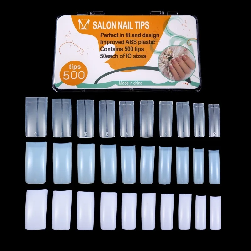 Paso Sico Wholesale 500pcs/bag Artificial Fingernails White Clear Nature White New French Nail Tips for Nail Art Salon Supplies
Paso Sico Wholesale 500pcs/bag Artificial Fingernails White Clear Nature White New French Nail Tips for Nail Art Salon Supplies