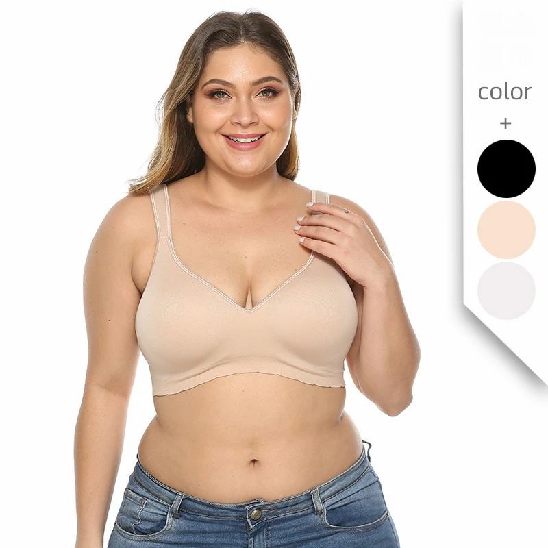 Plus Size Bra Women Active Wear Top Without Steel Ring Underwear Big Cup Sports Bra Organic Yoga Clothing
Plus Size Bra Women Active Wear Top Without Steel Ring Underwear Big Cup Sports Bra Organic Yoga Clothing