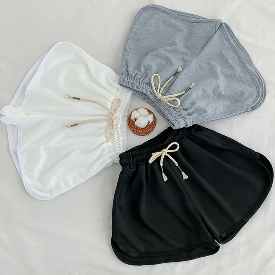 Casual Summer Shorts Women Simple Elastic Slim Straight Shorts Ladies Fashion Beach High Waist Black White Shorts Female
Casual Summer Shorts Women Simple Elastic Slim Straight Shorts Ladies Fashion Beach High Waist Black White Shorts Female