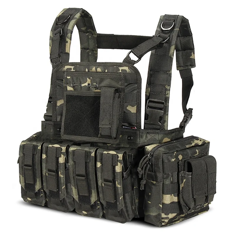 plate carried outdoor hunting vest Army Military chest rig lightweight molle tactical vest with pouches, By order
plate carried outdoor hunting vest Army Military chest rig lightweight molle tactical vest with pouches, By order