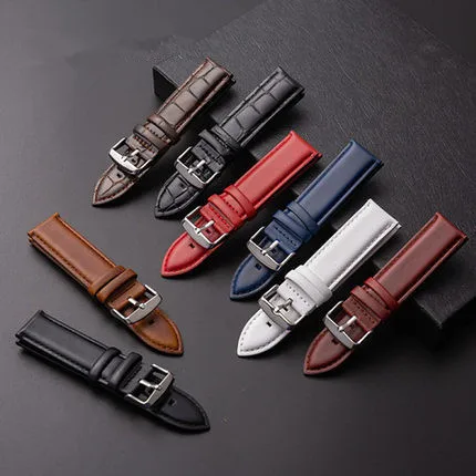 SmartWatch strap 18mm 20mm 22mm Mechanical quartz watch trap genuine leather Watch Bands, Optional
SmartWatch strap 18mm 20mm 22mm Mechanical quartz watch trap genuine leather Watch Bands, Optional