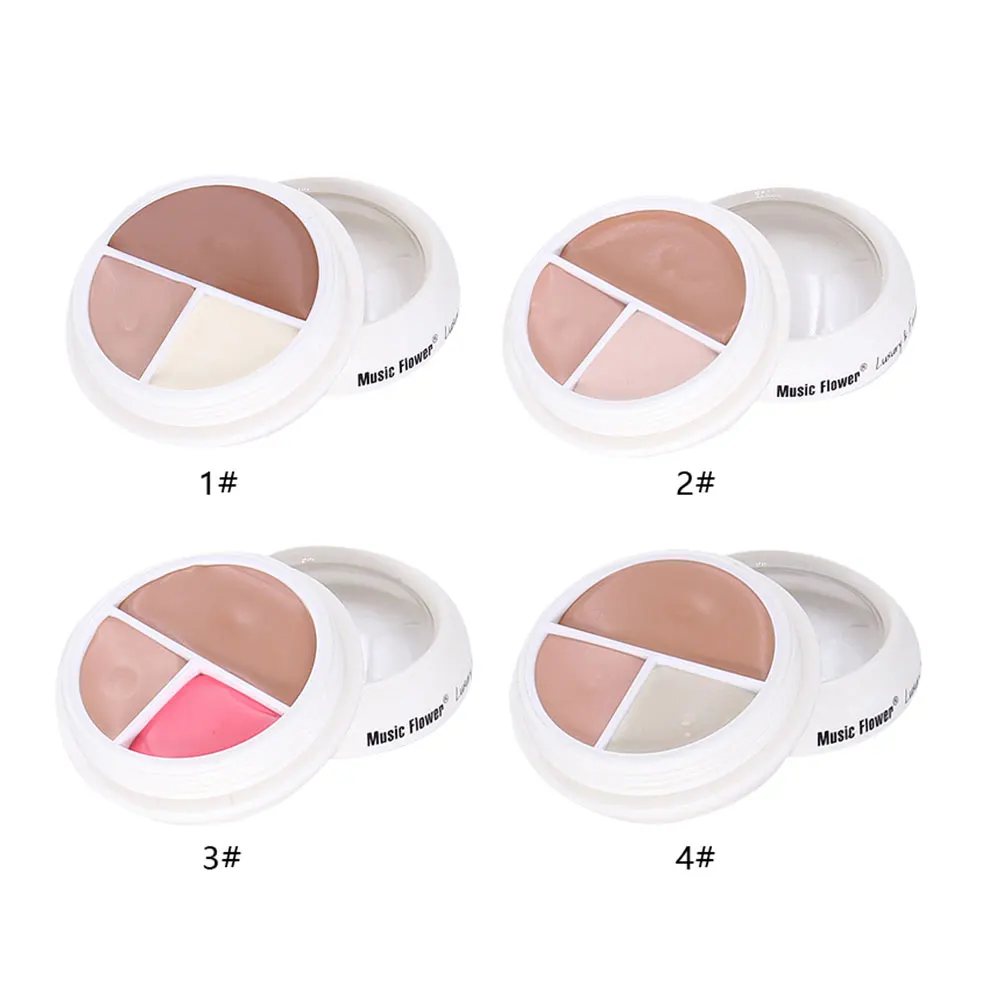 2020 Hot sales Concealer 3 Color Makeup Foundation Cream Waterproof Full Coverage Face Makeup, As pictures
2020 Hot sales Concealer 3 Color Makeup Foundation Cream Waterproof Full Coverage Face Makeup, As pictures