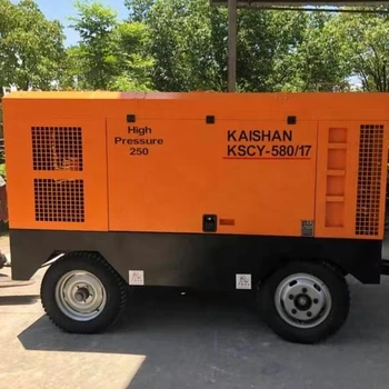 KSCY-580/17 mobile diesel screw air compressor, View mobile air compressor, KAISHAN Product Details