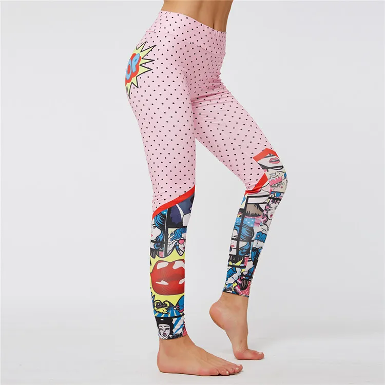 2022 Professional Cartoon Digital Printing Yoga Pants High Waist Leggings Slim Tights, 3 colors
2022 Professional Cartoon Digital Printing Yoga Pants High Waist Leggings Slim Tights, 3 colors