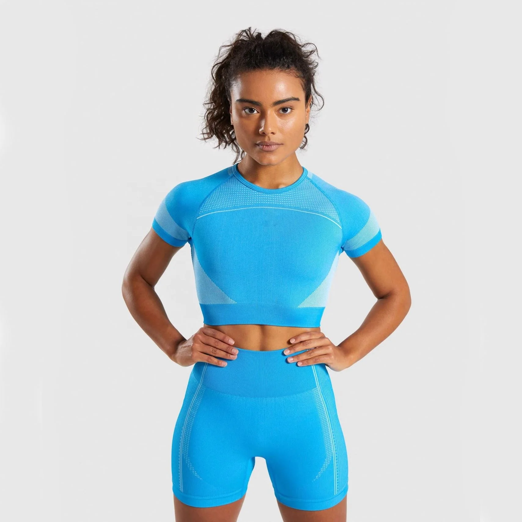 Ladies Leisure Mini Dress Set Streewear Joggings Comfortable Solid Color Short Pants Two Piece For Women, As photos
Ladies Leisure Mini Dress Set Streewear Joggings Comfortable Solid Color Short Pants Two Piece For Women, As photos